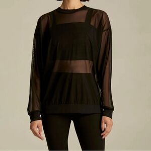 Lanston Sport Mesh Sweatshirt L NWOT